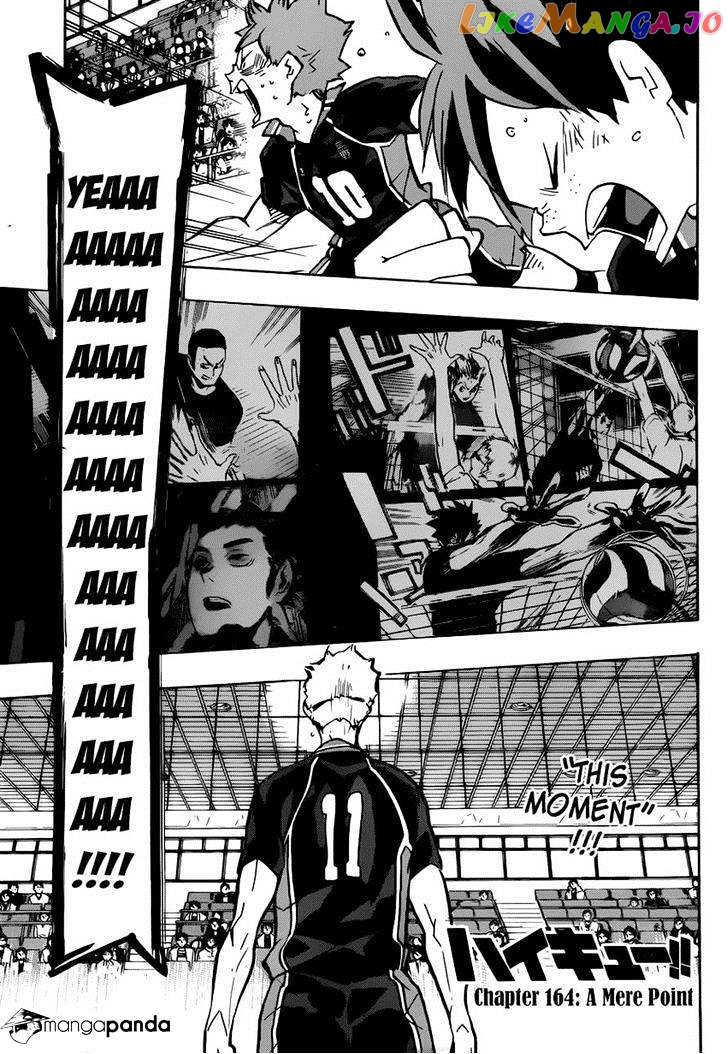 Haikyuu!!, Chapter 164 image 01